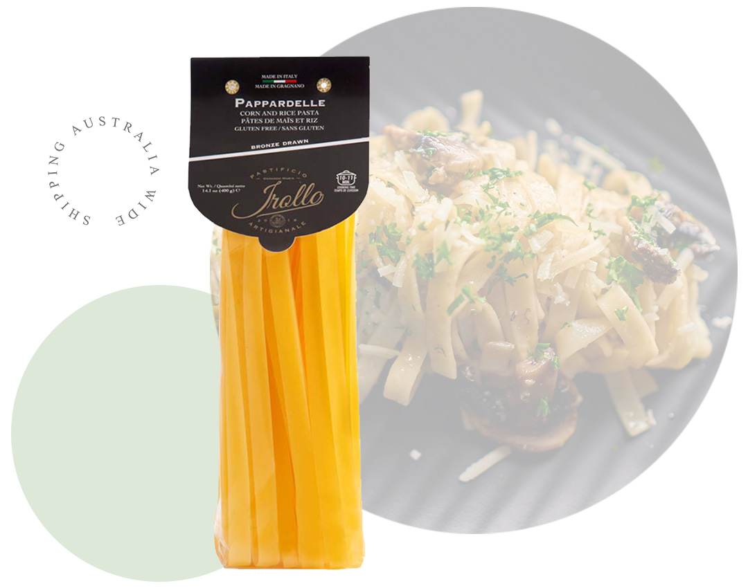 Gluten Free Pappardelle Pasta