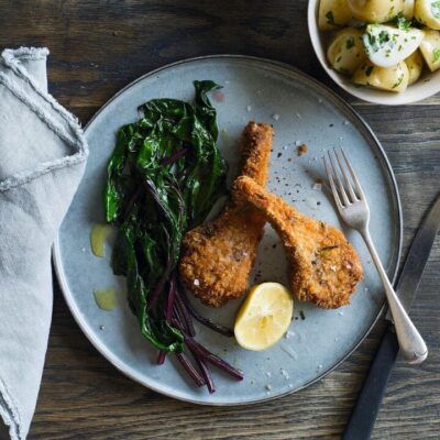 Lamb Cutlets Crumbed Free Range - 600g