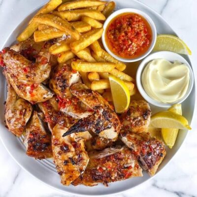 Portuguese Peri Peri Marinated Butterflied Whole Chicken - 1.6kg