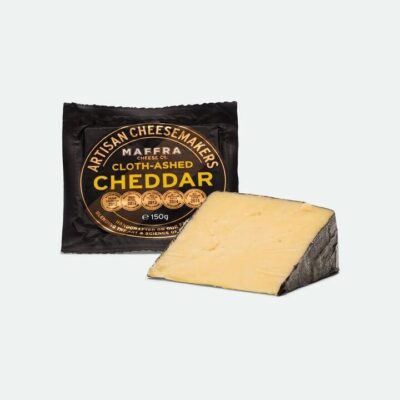 Maffra Cloth Ashed Cheddar - 150g