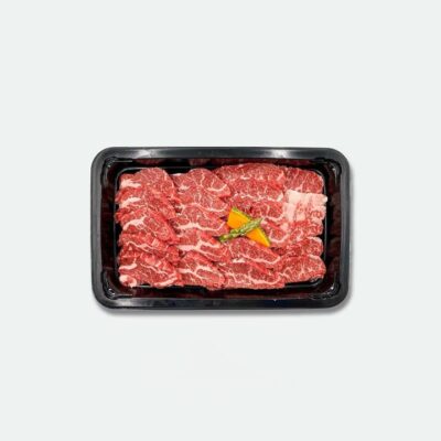 Beef Yakiniku (Flank) Sliced Marbling Score 5+ Rangers Valley Black Market - 500g