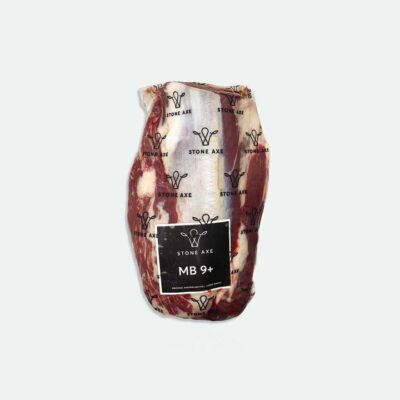 Fullblood Wagyu Chateaubriand Marble Score 9+ Stone Axe, 2-2.2kg