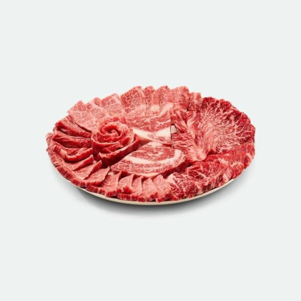 The Ultimate Fullblood Wagyu BBQ Platter Marbling Score 9+ 1.2kg