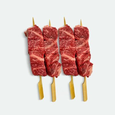 Fullblood Wagyu Skewers Marbling Score 9+ Stone Axe - 100g x 4 pieces