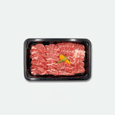 Beef Yakiniku (Flank) Sliced Marbling Score 5+ Rangers Valley Black Market - 500g