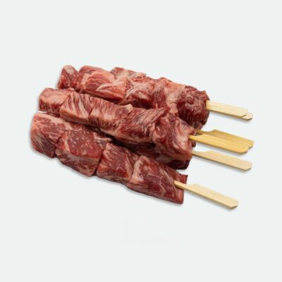 Fullblood Wagyu Intercostal Skewers BMS 9+ Stone Axe - 75g x 6 pieces