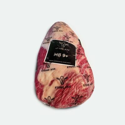 Fullblood Wagyu Rib Cap Whole Marbling Score 9+ Stone Axe, 1.2kg - 1.4kg