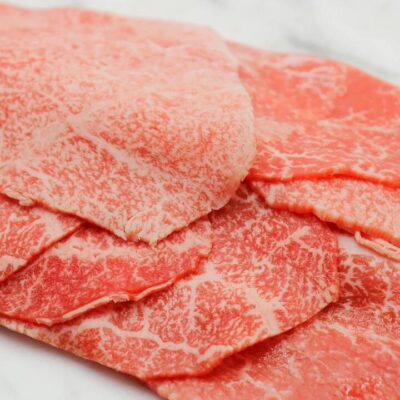 Miyazaki Japanese A5 Wagyu Bulgogi Sliced Marbling Score 12 - 400g