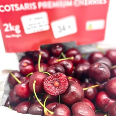 Cotsaris R.Elaine Cherries Gift Box 34mm+ - 2kg