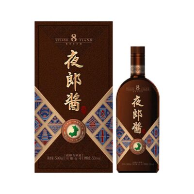 Yelang Jiang 8-Year Sauce Aroma Baijiu 53% 500ml
