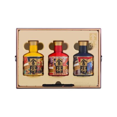 Shede Chinese Tour Mini Liquor Gift Set 52% 100ml x 3