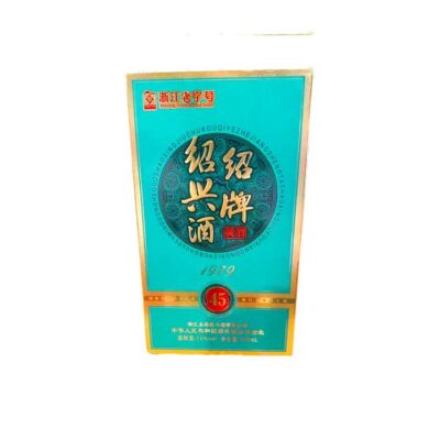 Shaopai Baiyu 45‑Year Aged Shaoxing Rice Wine 14% 500ml